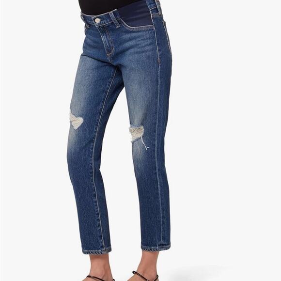 Joe's The Lara Ankle Cigarette Maternity Vintage Stretch Jeans Size 32 - Picture 1 of 7